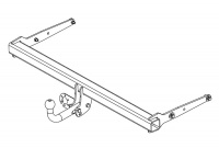 Фаркоп VW 35 для VOLKSWAGEN Tiguan, Tiguan 2 2007-/ AUDI Q3 2011-2018, Автос, нагрузка 2500/100 кг. С подрезкой бампера от магазина ФаркопРос